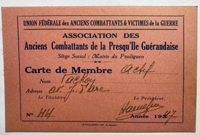 <p>Presqu'île guérandaise - 1947</p>