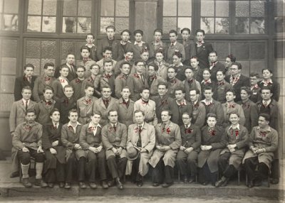 <p>1944-1945-1946 - Indications notées : " 2 élèves maîtres 3 Promotions" - (© Archives départementales de la Loire - Cote 2662W58)</p>